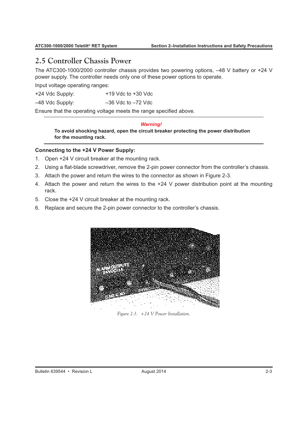 5 controller chassis power | CommScope ATC300-2000 User Manual | Page 32 / 214