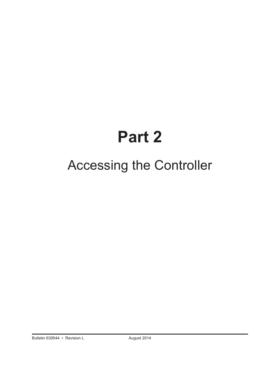 Part 2, Accessing the controller | CommScope ATC300-2000 User Manual | Page 68 / 214