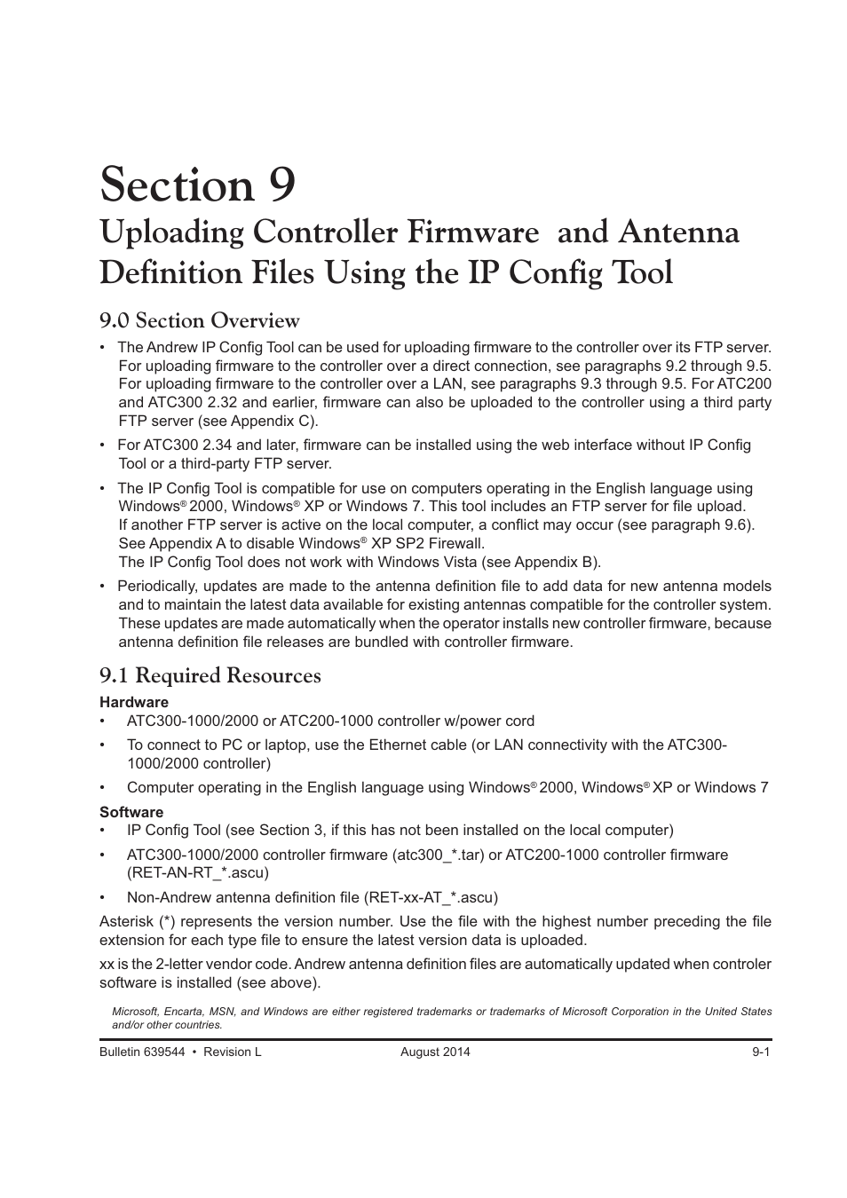 1 required resources | CommScope ATC300-2000 User Manual | Page 89 / 214