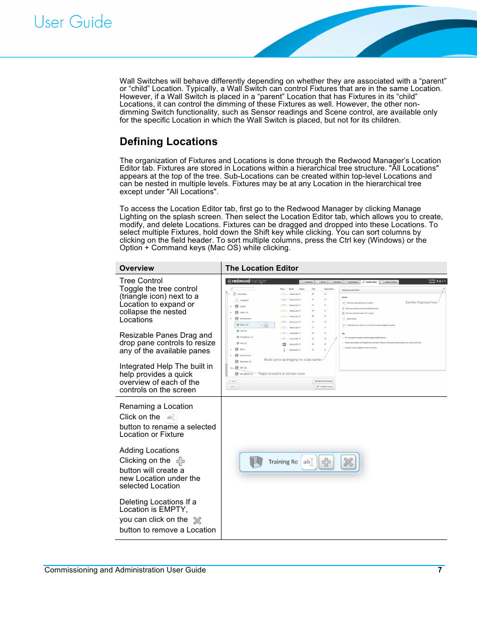 Defining locations | CommScope Redwood version 3.2 User Manual | Page 10 / 41