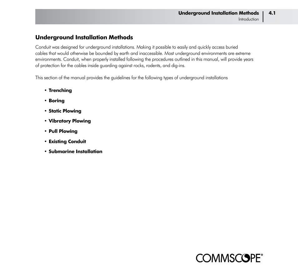 CommScope ConQuest Conduit Construction User Manual | Page 19 / 79