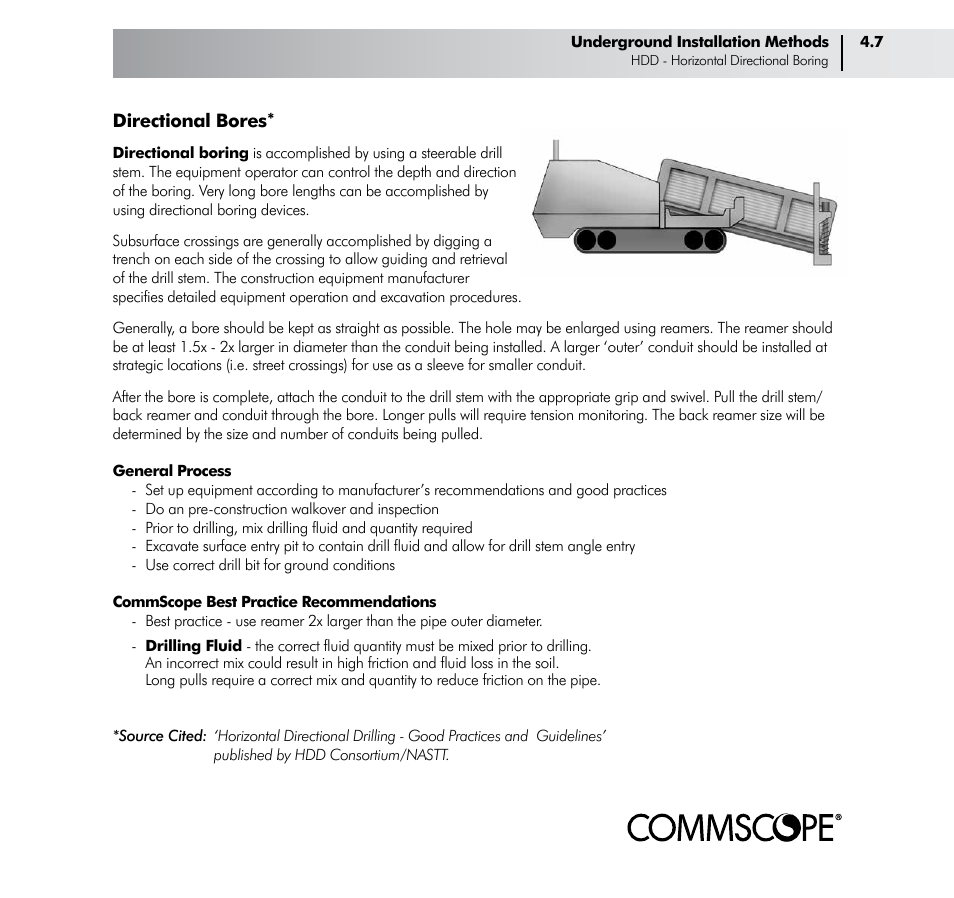 CommScope ConQuest Conduit Construction User Manual | Page 25 / 79