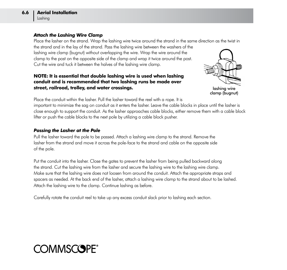 CommScope ConQuest Conduit Construction User Manual | Page 50 / 79