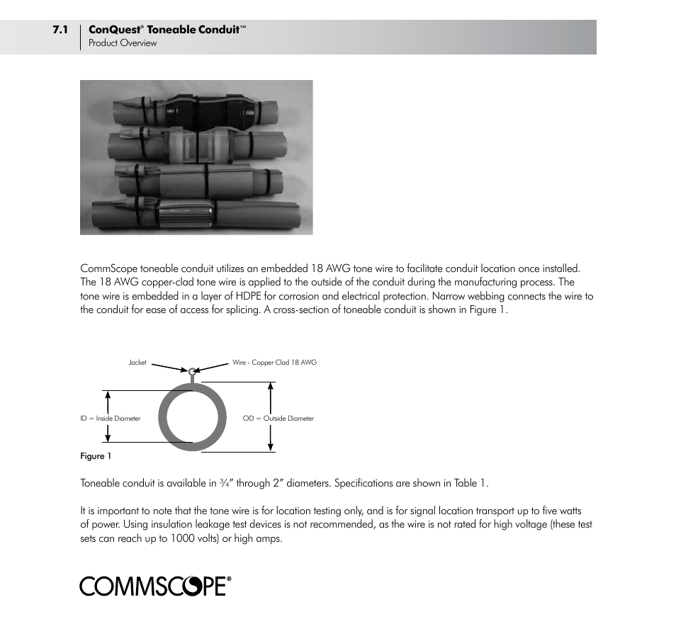 CommScope ConQuest Conduit Construction User Manual | Page 52 / 79