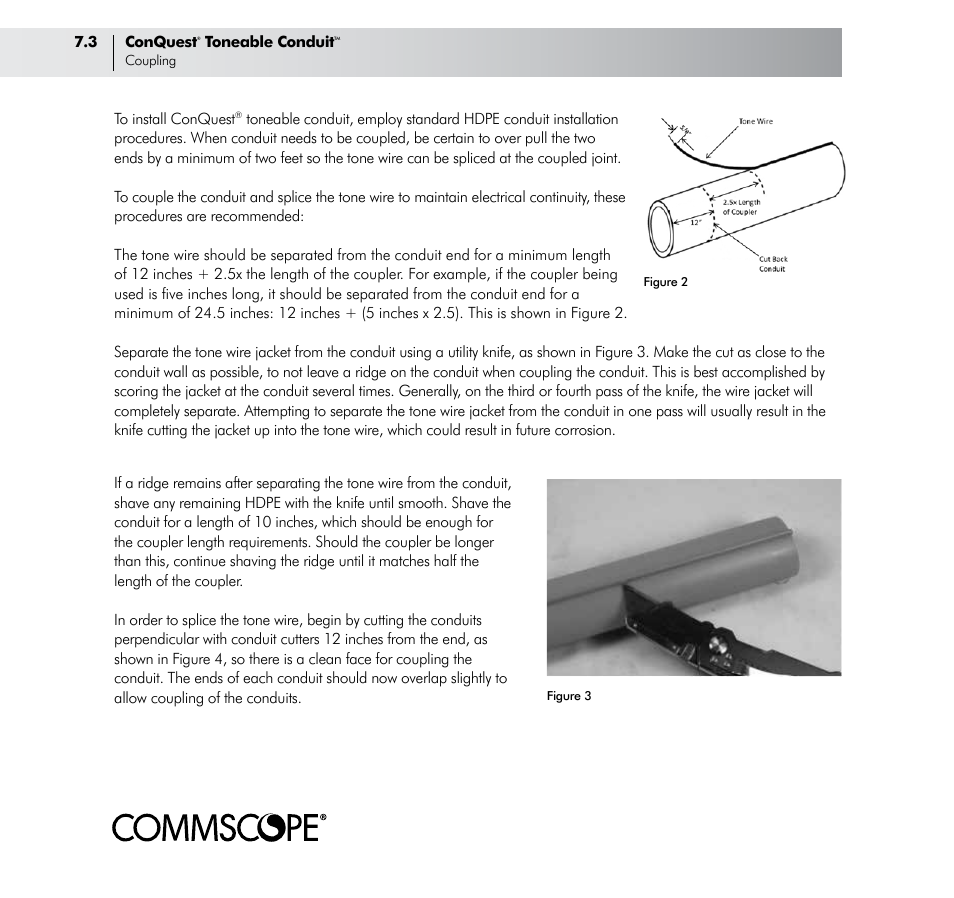 CommScope ConQuest Conduit Construction User Manual | Page 54 / 79