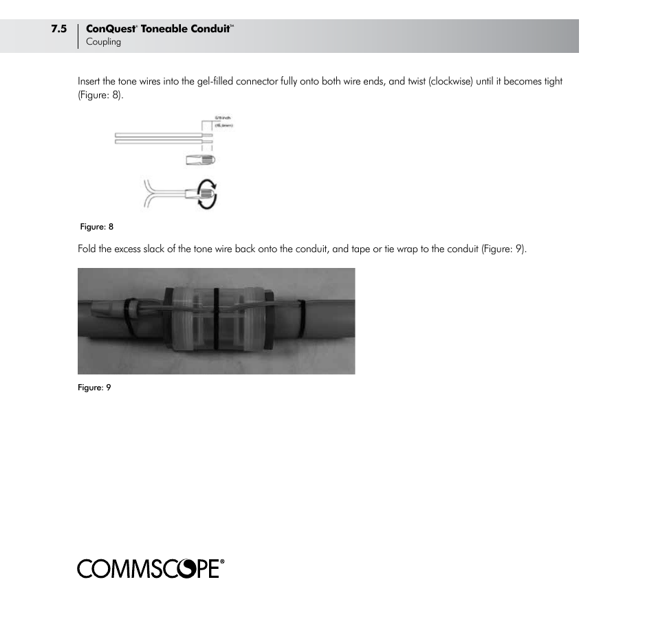 CommScope ConQuest Conduit Construction User Manual | Page 56 / 79