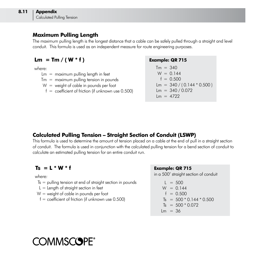 CommScope ConQuest Conduit Construction User Manual | Page 68 / 79