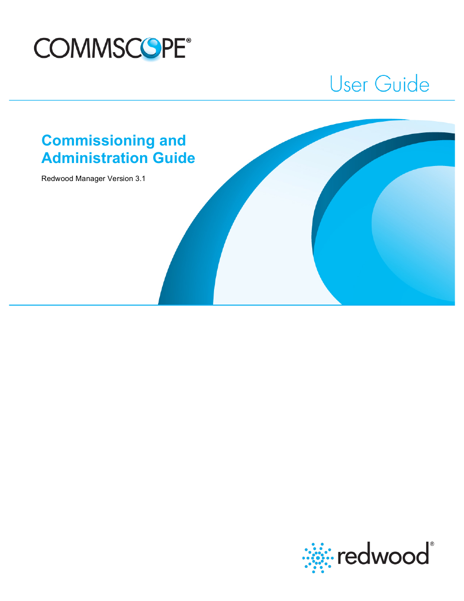 CommScope Redwood version 3.1 User Manual | 42 pages