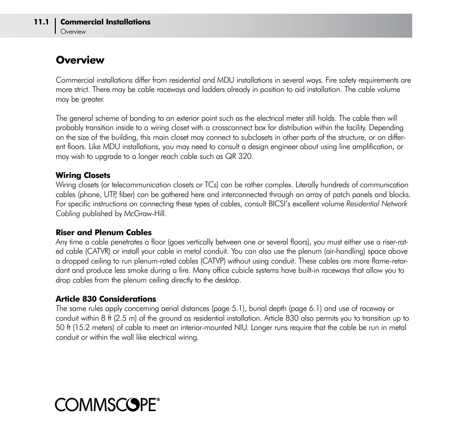 Overview | CommScope Drop Cable User Manual | Page 54 / 66