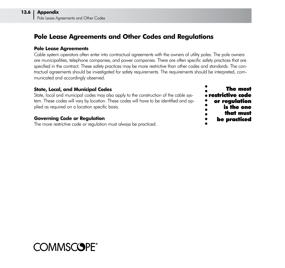 CommScope Drop Cable User Manual | Page 62 / 66