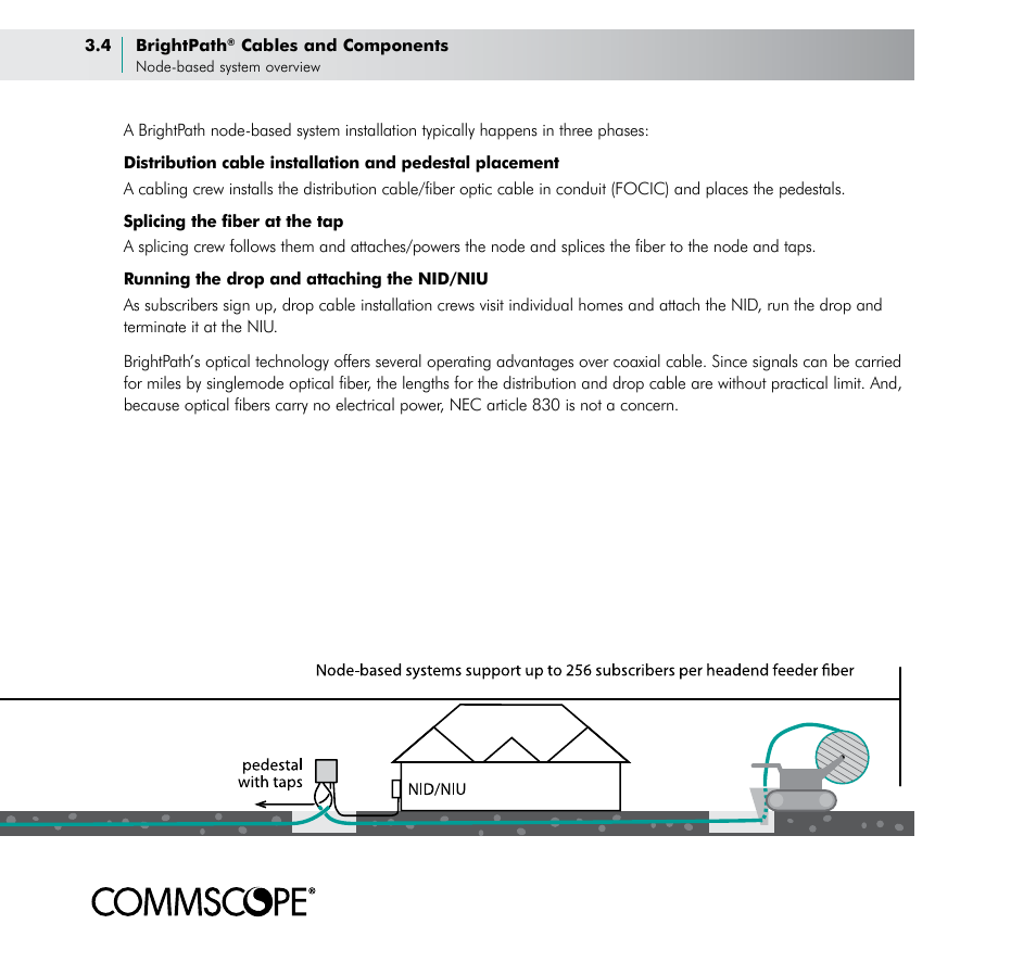 CommScope BOSTM BrightPath Optical Solutions User Manual | Page 10 / 48