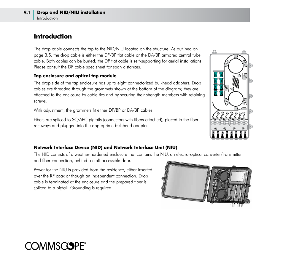 Introduction | CommScope BOSTM BrightPath Optical Solutions User Manual | Page 34 / 48