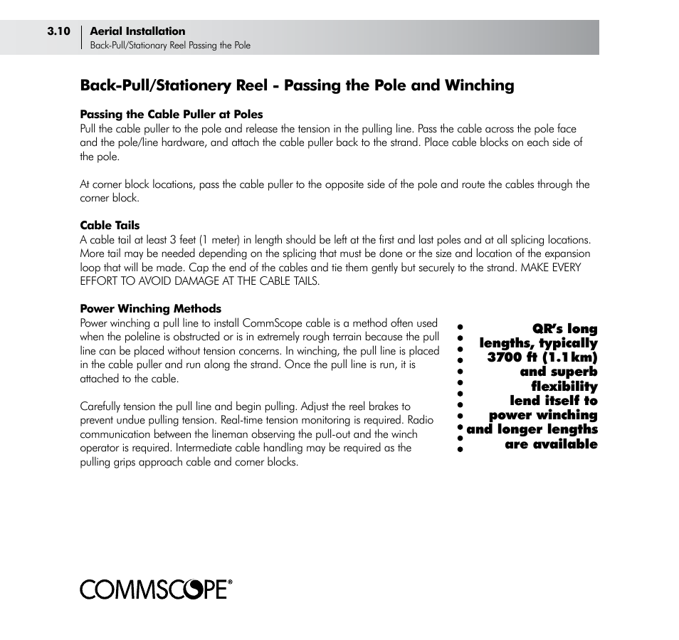 CommScope Trunk & Distribution Cable User Manual | Page 24 / 74