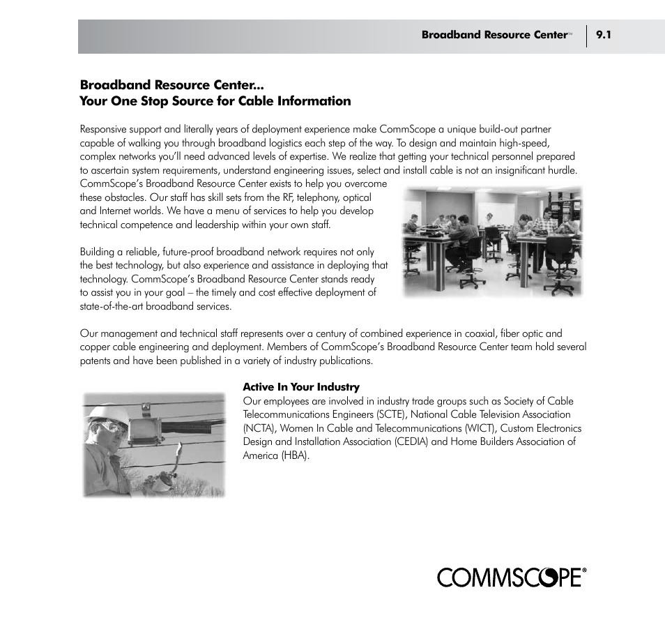 CommScope Trunk & Distribution Cable User Manual | Page 71 / 74