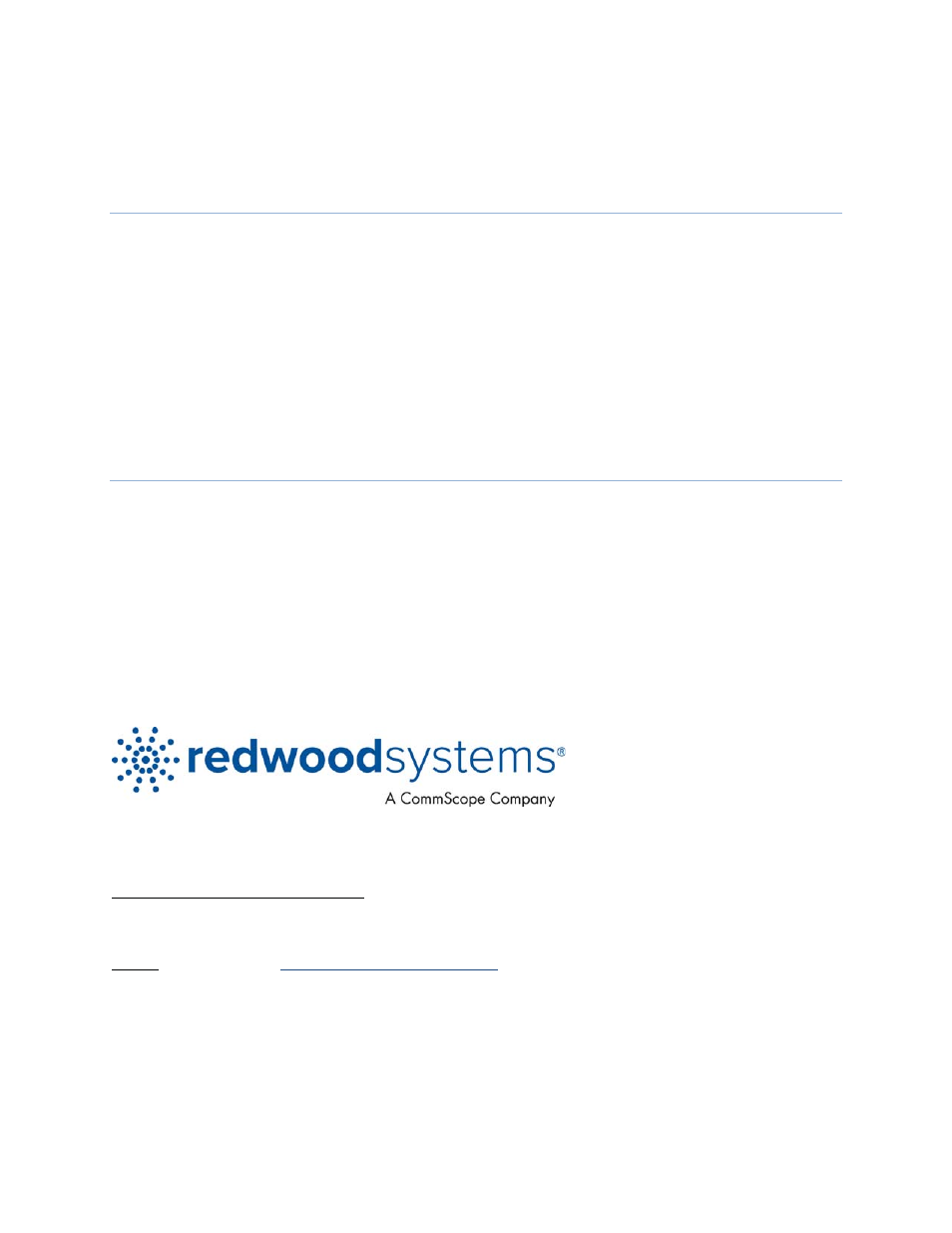 CommScope Redwood Networking version 3.0 User Manual | Page 12 / 12