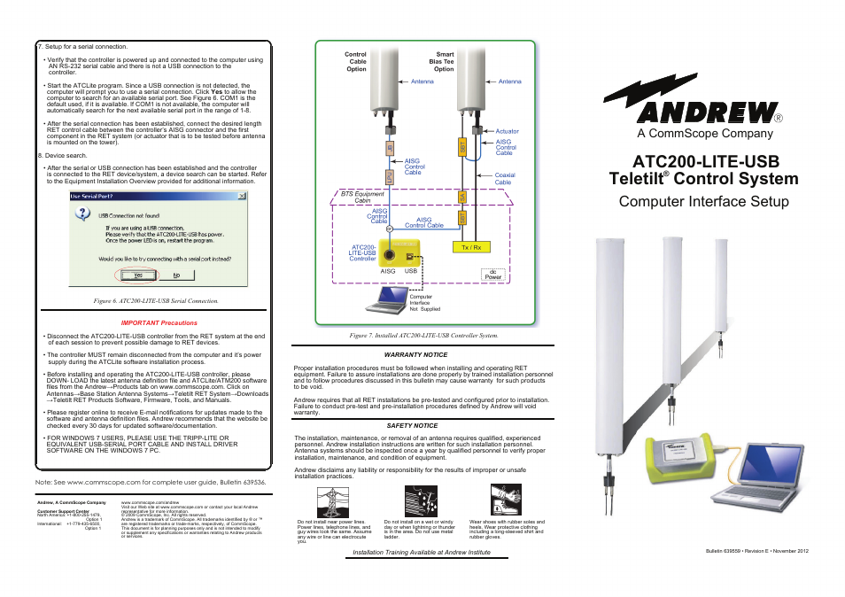 CommScope ATC200-LITE-USB User Manual | 2 pages