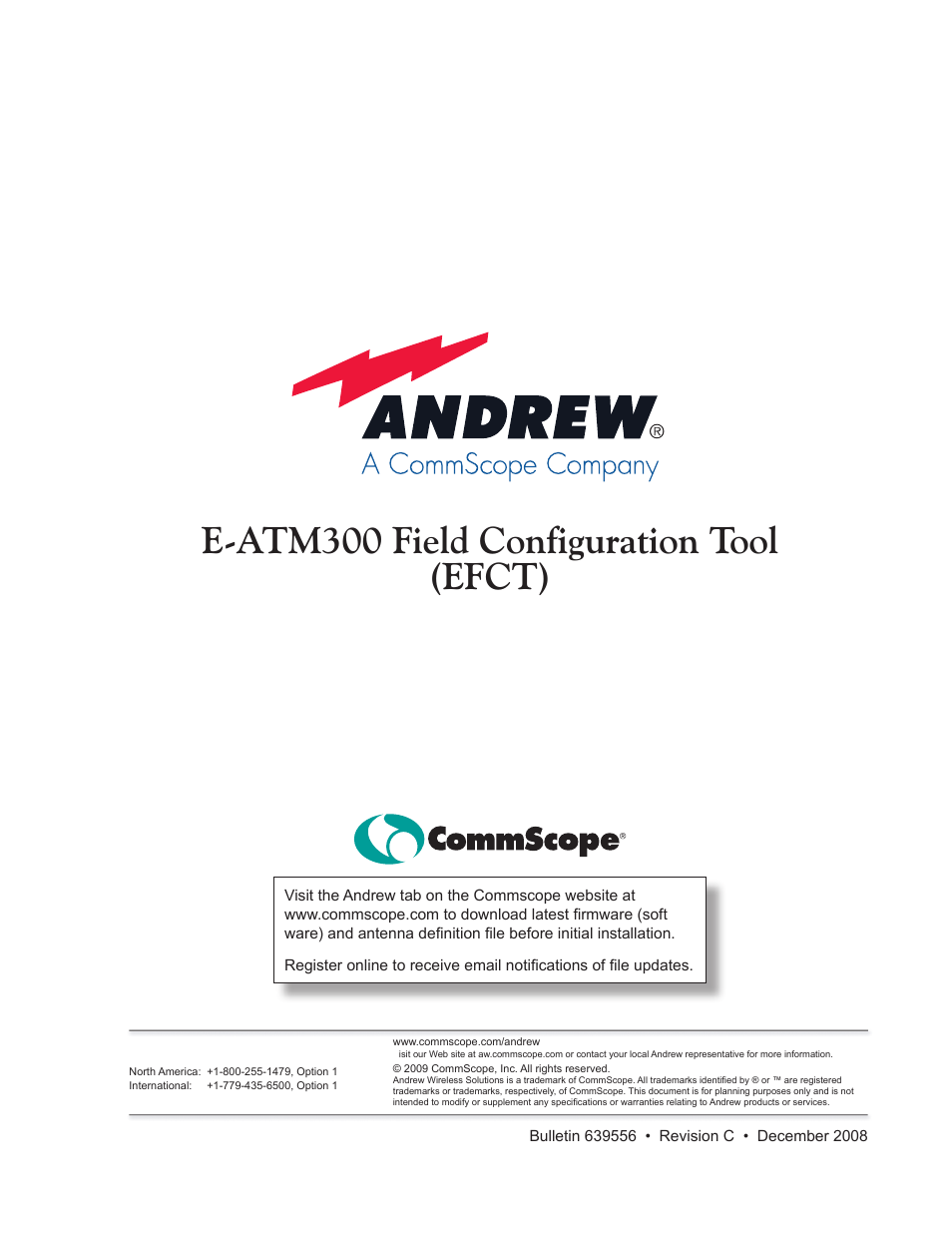 CommScope E-ATM300(EFCT) User Manual | 14 pages