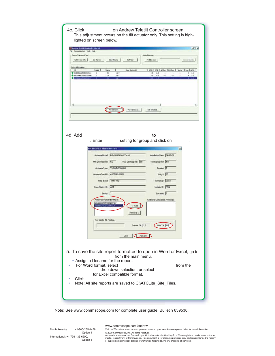 639538 pg 5 | CommScope ATC200-LITE-USB User Manual | Page 6 / 6