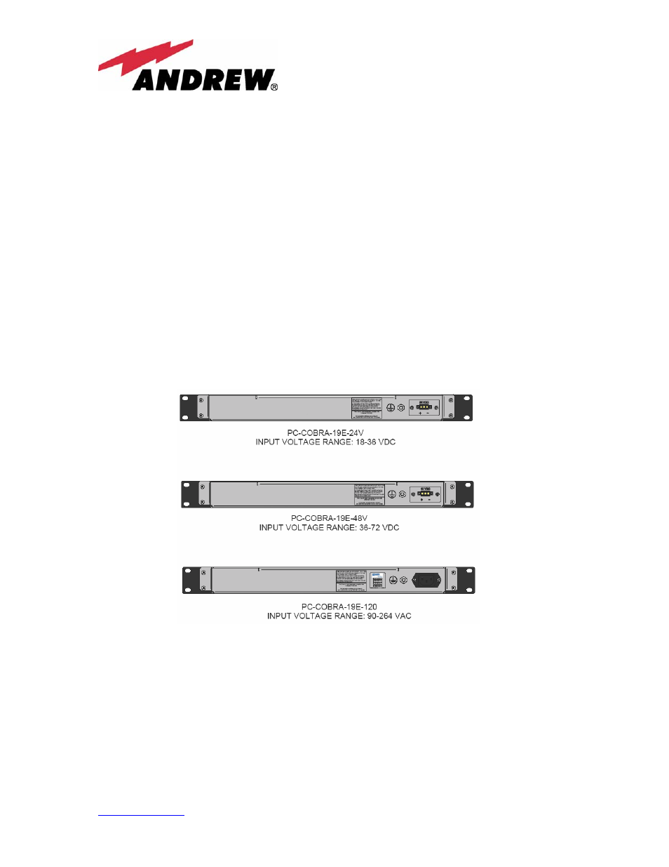CommScope PC-COBRA-19E-120 User Manual | Page 2 / 15