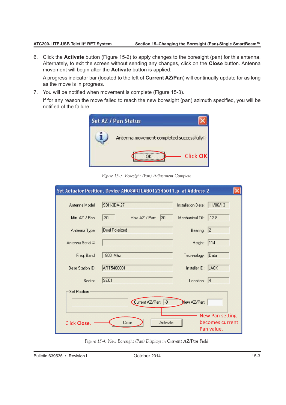 Click ok | CommScope ATC200-LITE-USB User Manual | Page 103 / 150