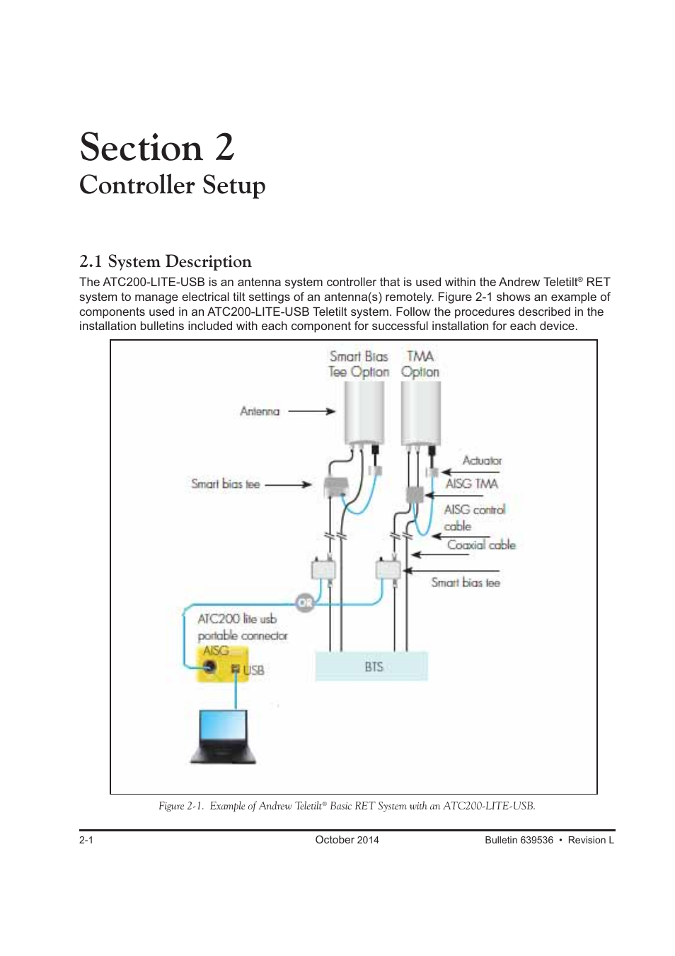 Controller setup, 1 system description | CommScope ATC200-LITE-USB User Manual | Page 18 / 150