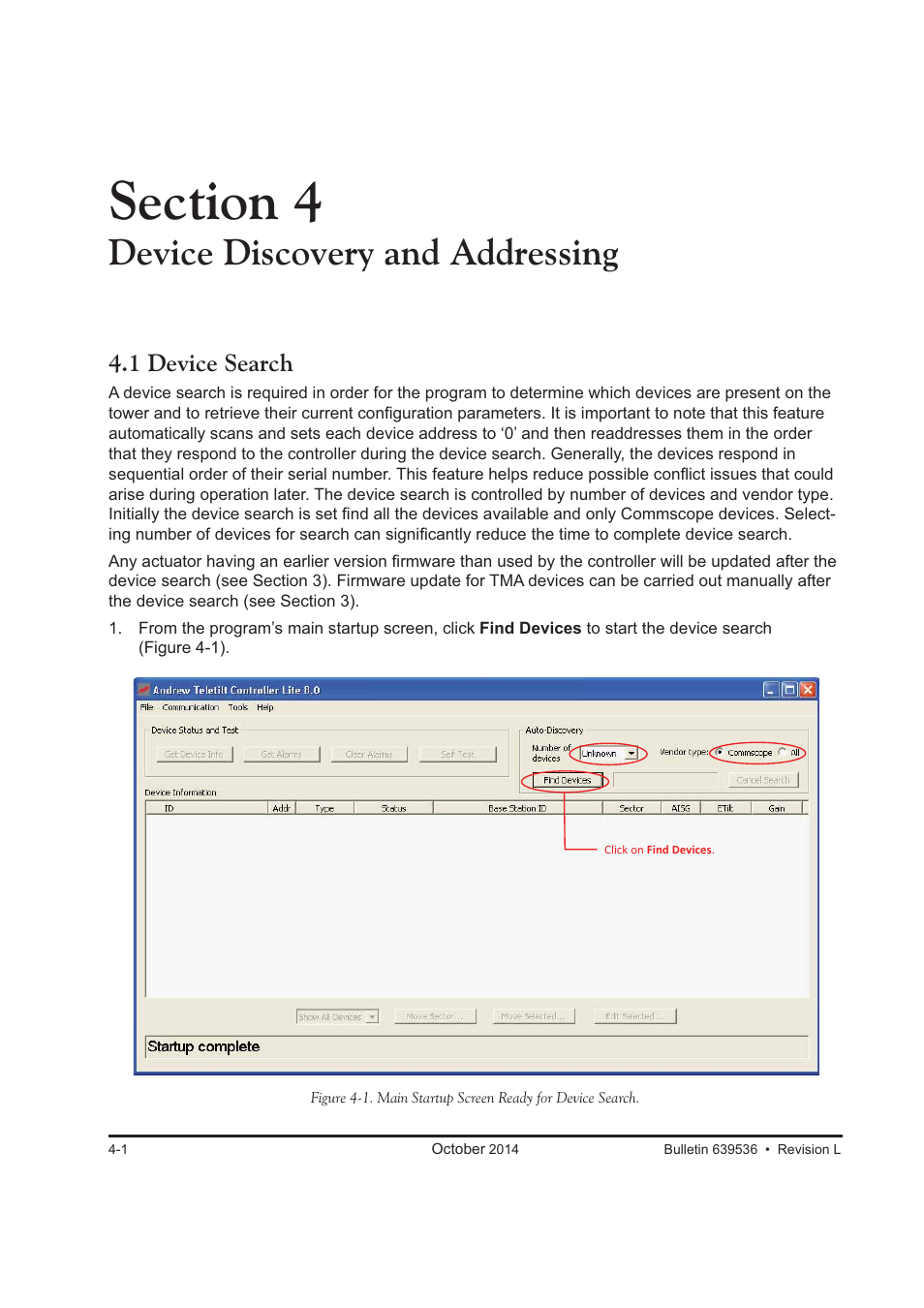 Device discovery and addressing | CommScope ATC200-LITE-USB User Manual | Page 38 / 150