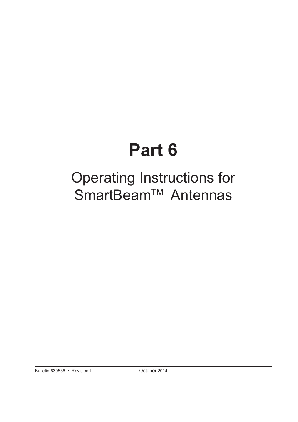 Part 6, Operating instructions for smartbeam, Antennas | CommScope ATC200-LITE-USB User Manual | Page 91 / 150