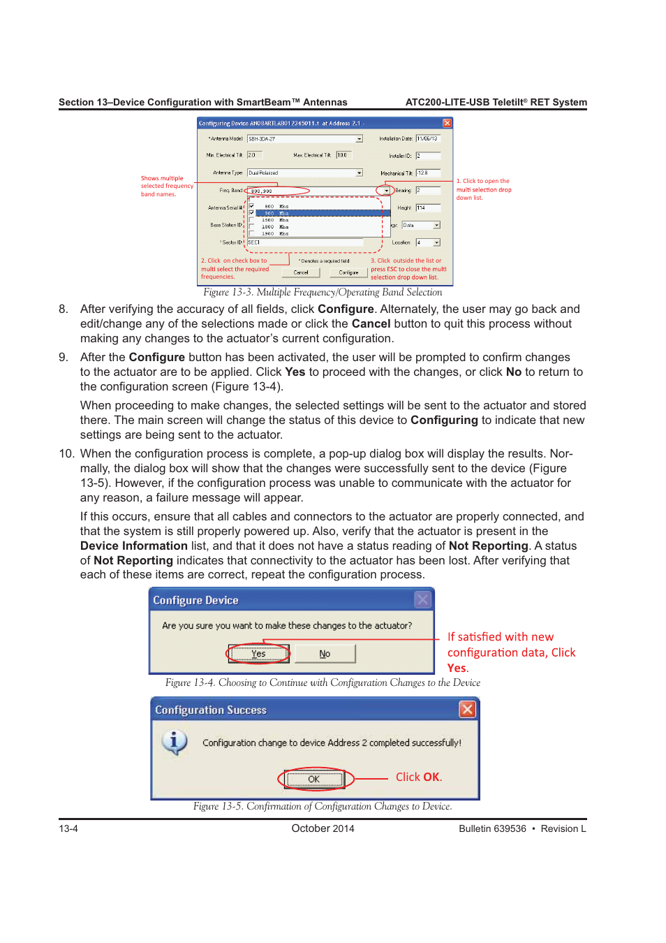 Yes . click ok | CommScope ATC200-LITE-USB User Manual | Page 96 / 150