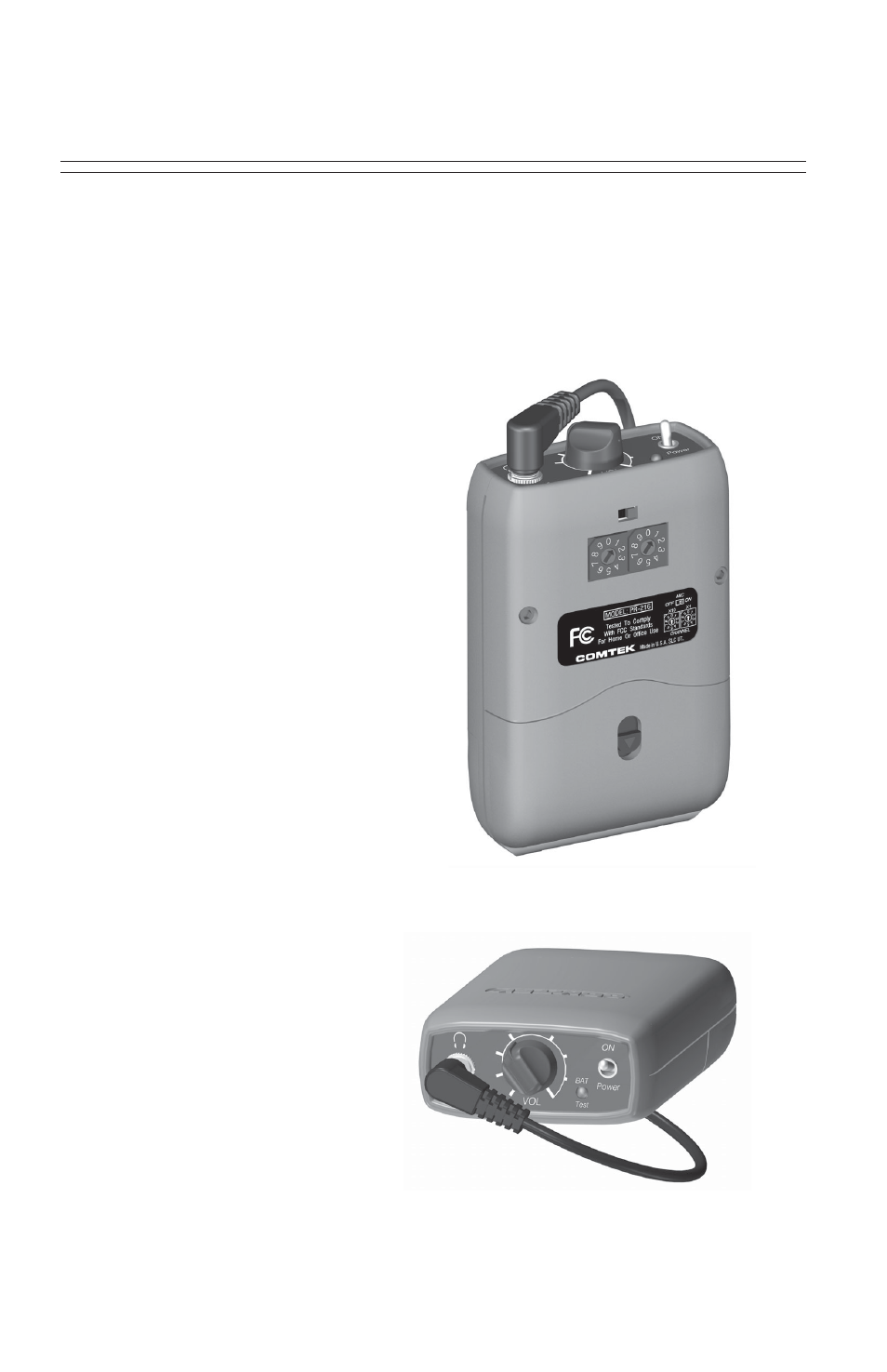 Pr-216 | COMTEK PR-216 User Manual | Page 3 / 15