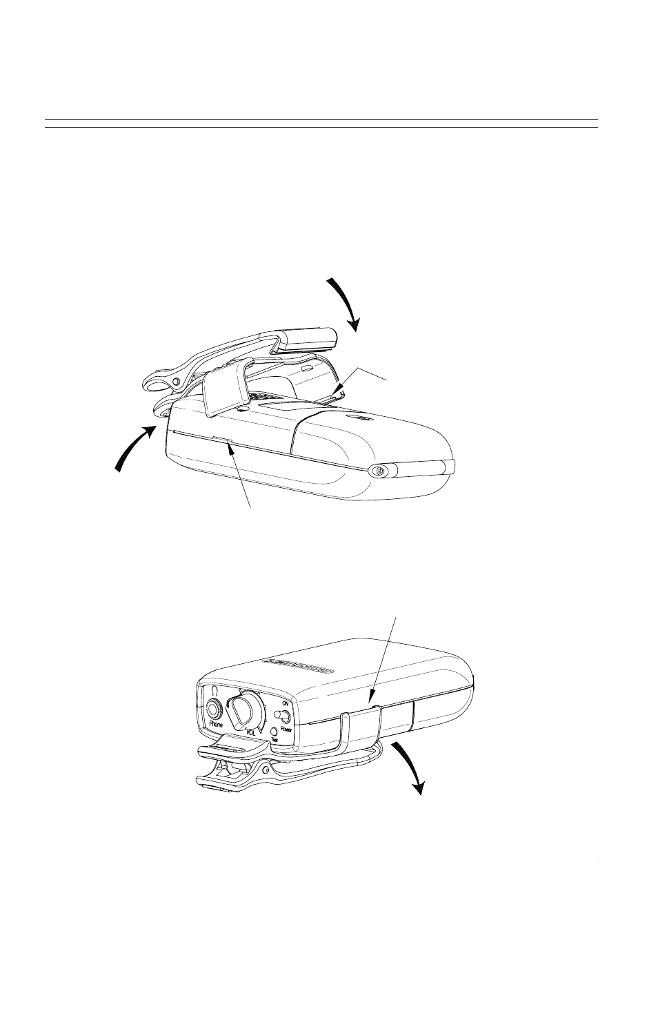 Belt clip removal | COMTEK PR-216 76-88 User Manual | Page 11 / 14