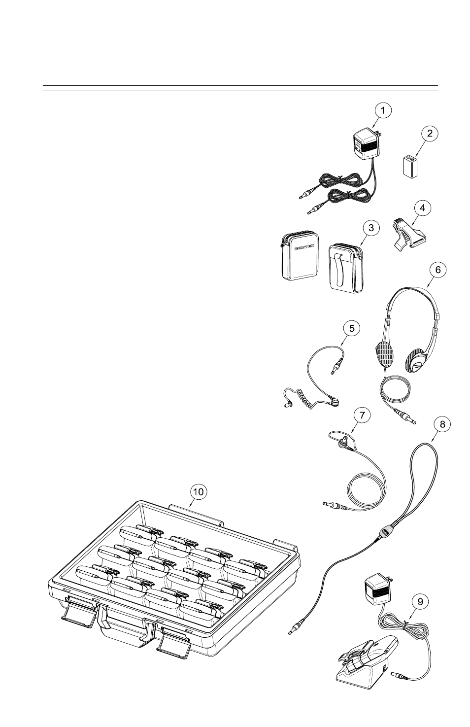 Optional accessories | COMTEK PR-216 76-88 User Manual | Page 12 / 14