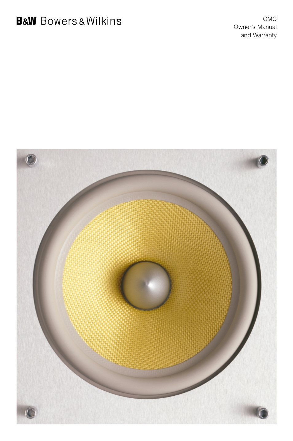 Bowers & Wilkins CMC User Manual | 28 pages