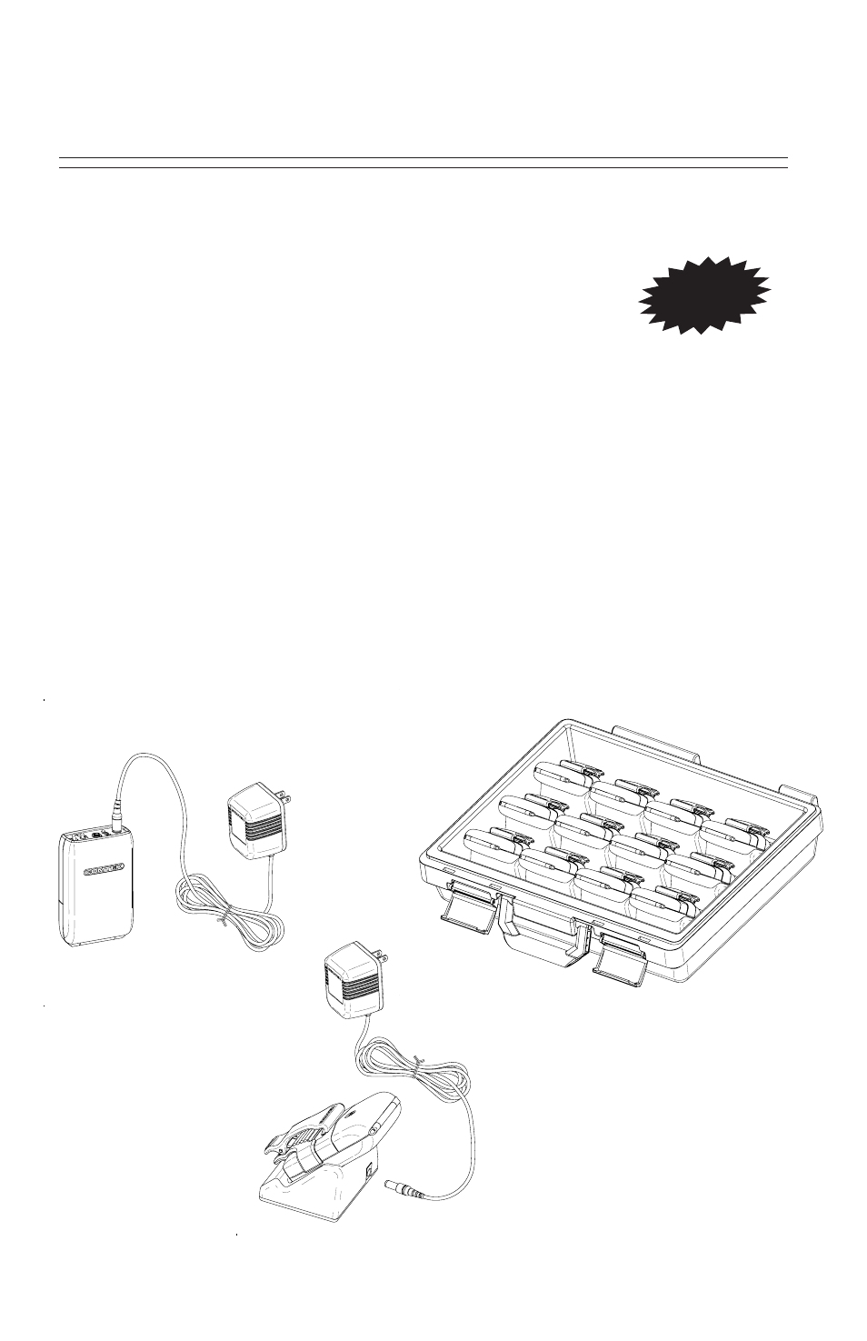 Battery charging | COMTEK PR-75a User Manual | Page 11 / 15