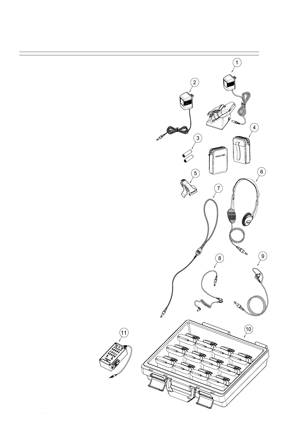 Pr-75a optional accessories optional accessories | COMTEK PR-75a User Manual | Page 7 / 15