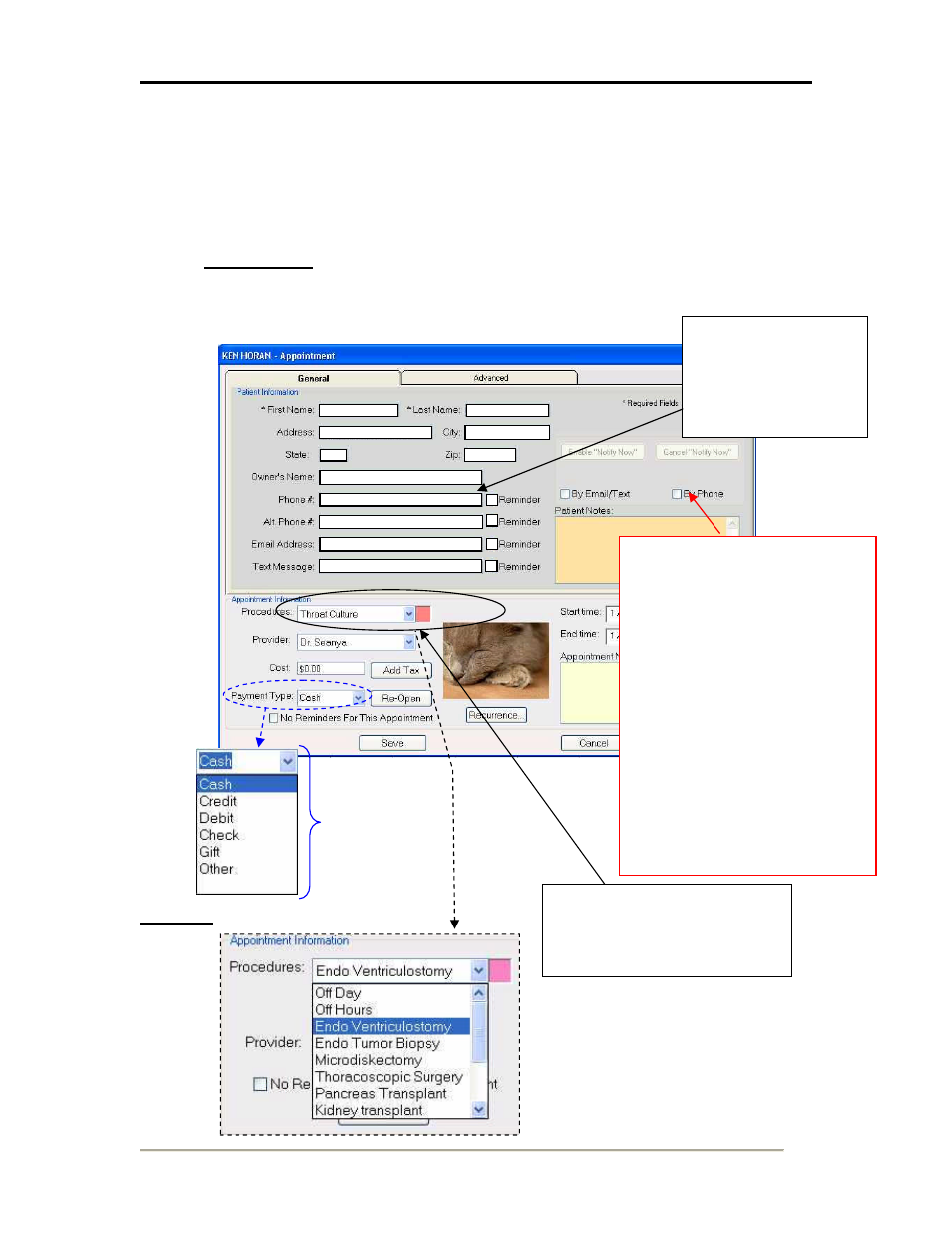 Scheduling an appointment, Figure 5 blank appointment form | CTL Confirm-IT User Manual | Page 11 / 20