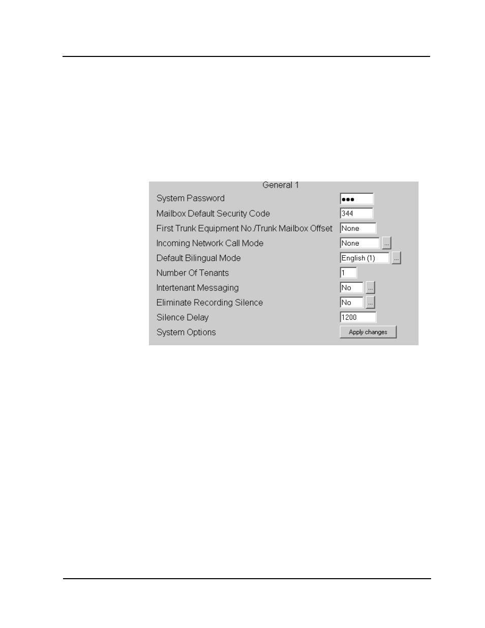 System options | CTL Lx-Lite VoiceSupport User Manual | Page 110 / 198