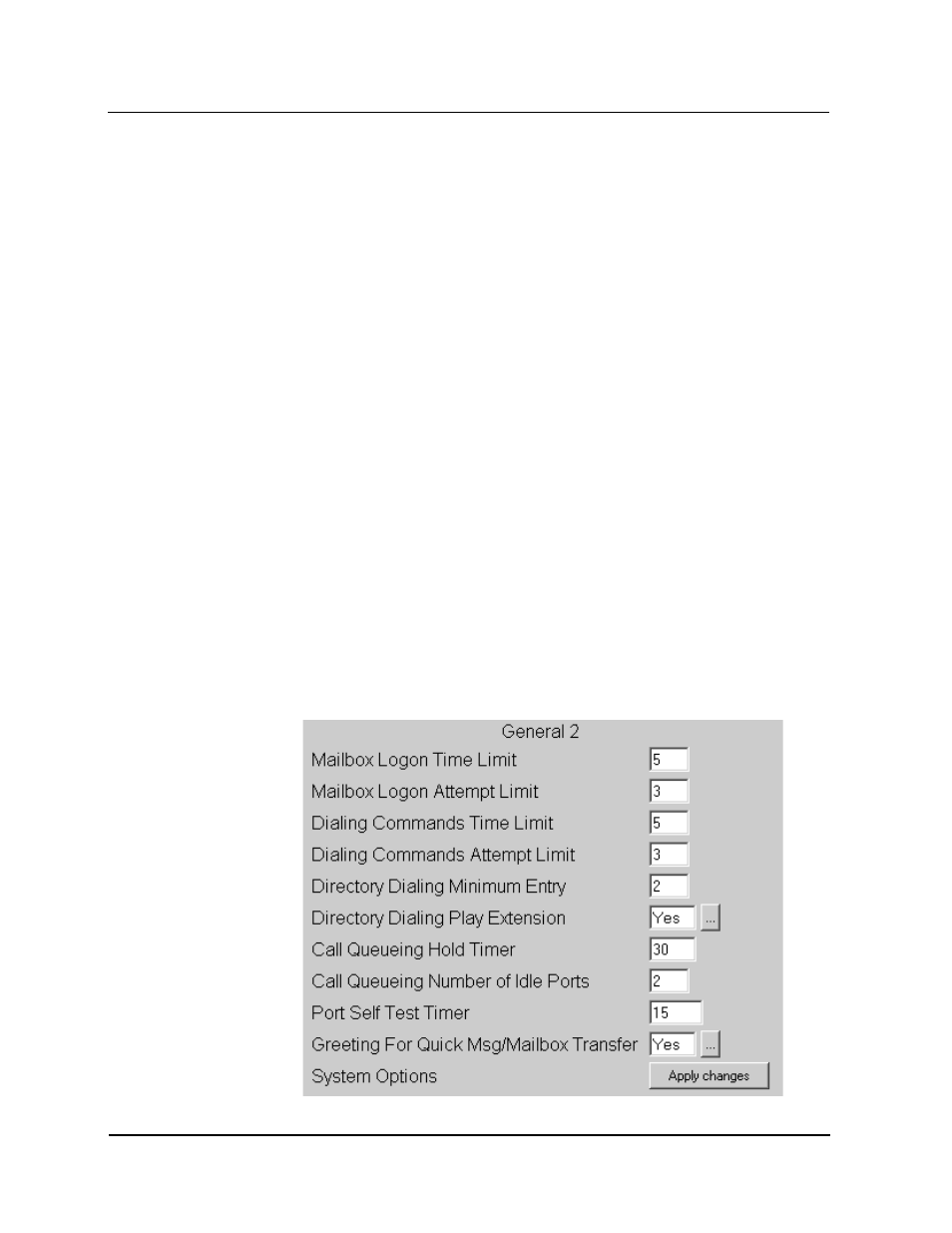 System options | CTL Lx-Lite VoiceSupport User Manual | Page 111 / 198