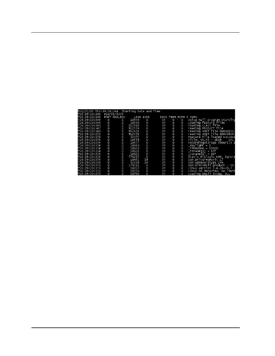 Viewing system activity, Real trace, Trace log | CTL Lx-Lite VoiceSupport User Manual | Page 167 / 198