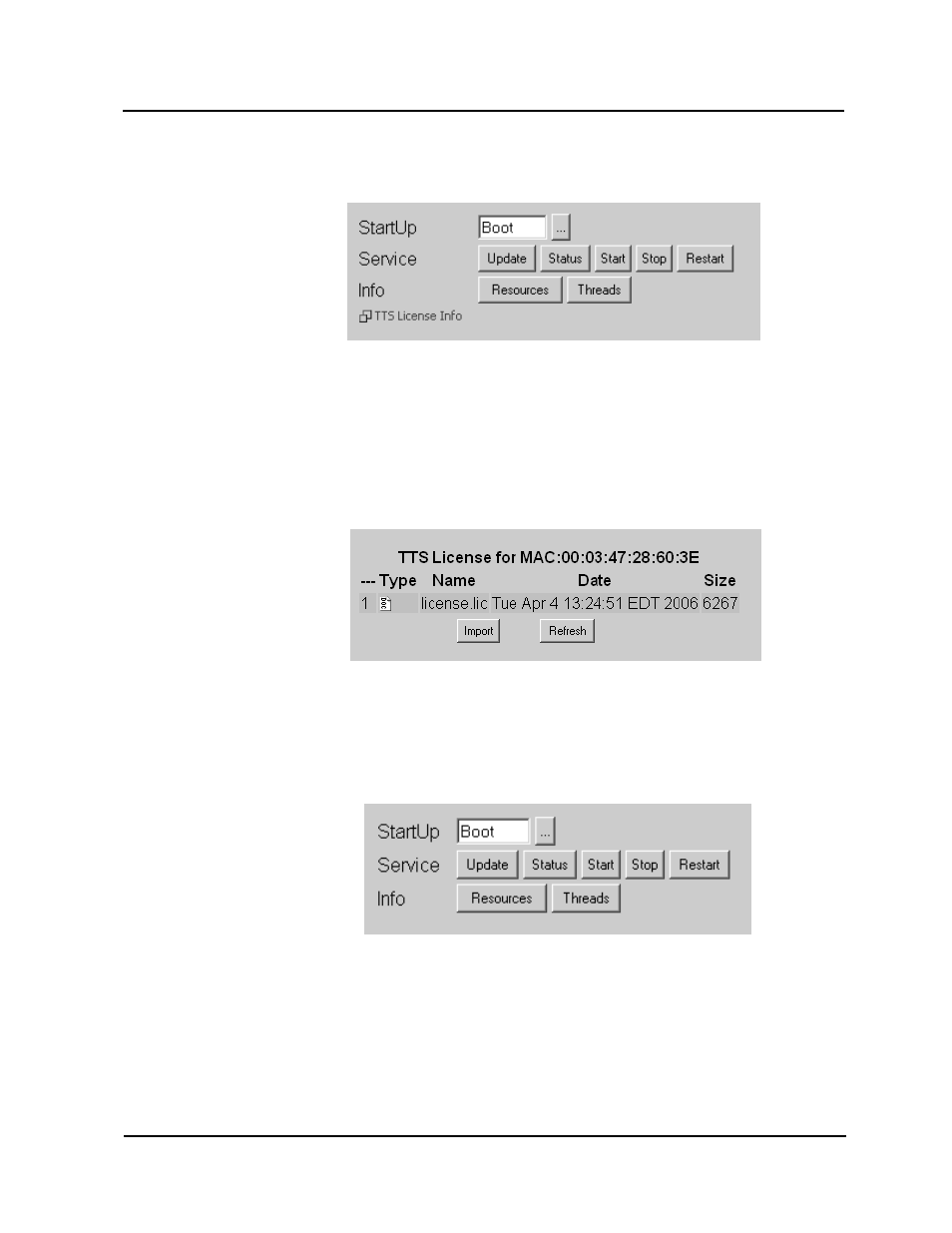 Tts service, Vm service, Services | CTL Lx-Lite VoiceSupport User Manual | Page 170 / 198