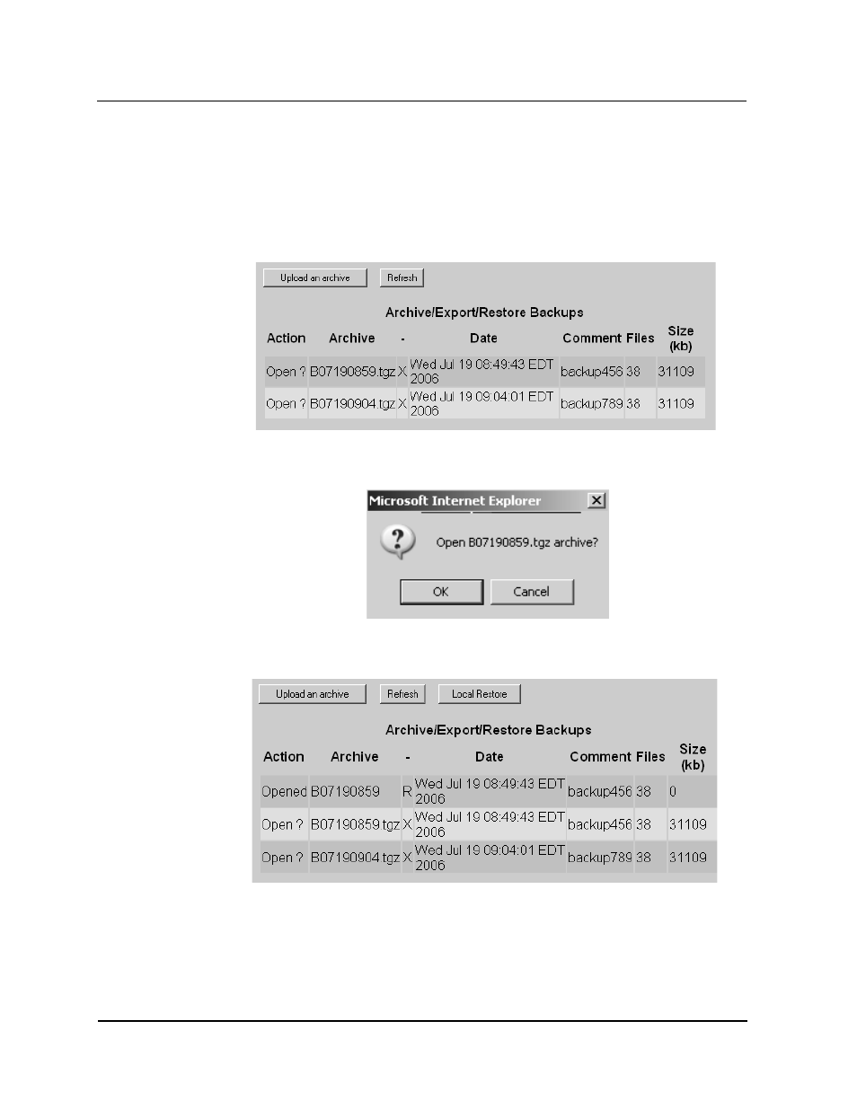 Archiving the voice mail database | CTL Lx-Lite VoiceSupport User Manual | Page 177 / 198