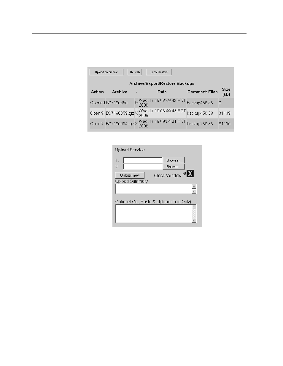 Archiving the voice mail database | CTL Lx-Lite VoiceSupport User Manual | Page 179 / 198