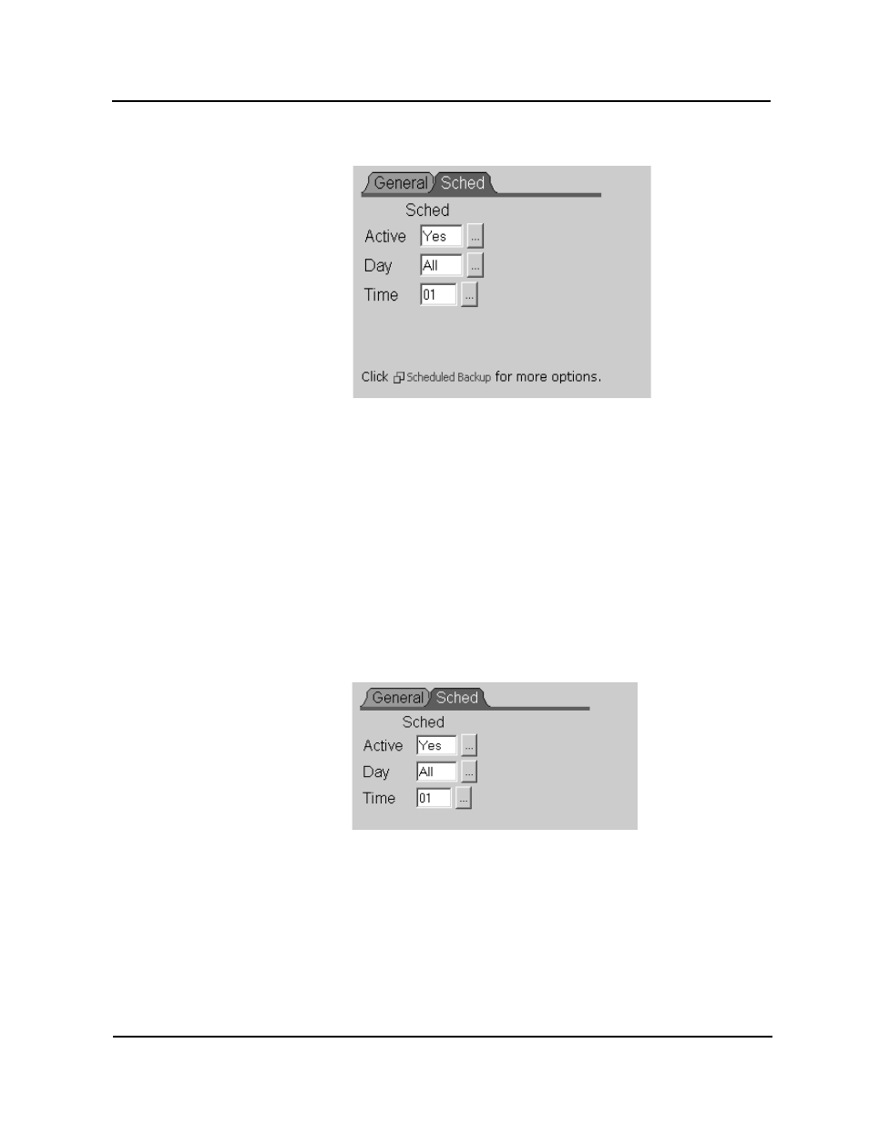 Scheduling automatic database backup | CTL Lx-Lite VoiceSupport User Manual | Page 184 / 198