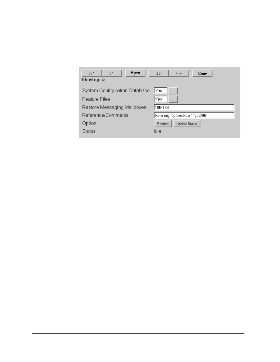 Scheduling automatic database backup | CTL Lx-Lite VoiceSupport User Manual | Page 185 / 198