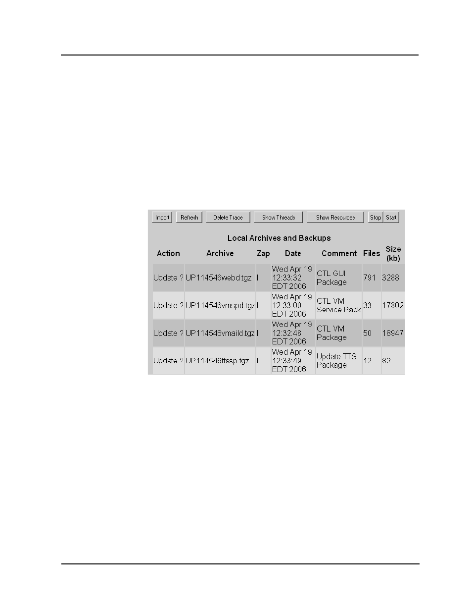 Updating system software | CTL Lx-Lite VoiceSupport User Manual | Page 190 / 198