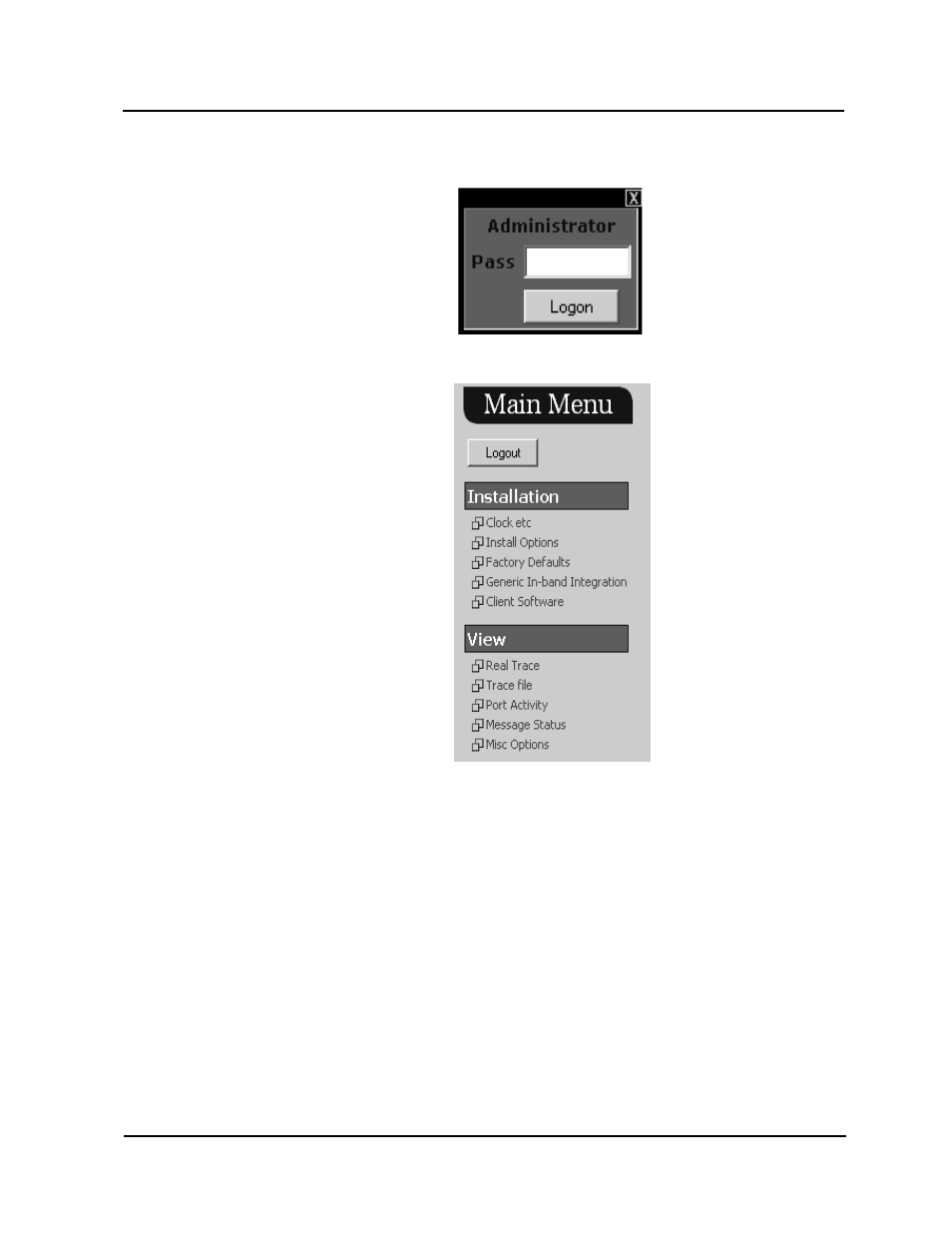 Web based user interface | CTL Lx-Lite VoiceSupport User Manual | Page 36 / 198