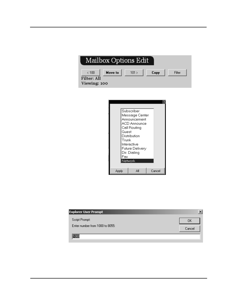 Mailboxes, Creating and accessing mailboxes | CTL Lx-Lite VoiceSupport User Manual | Page 44 / 198