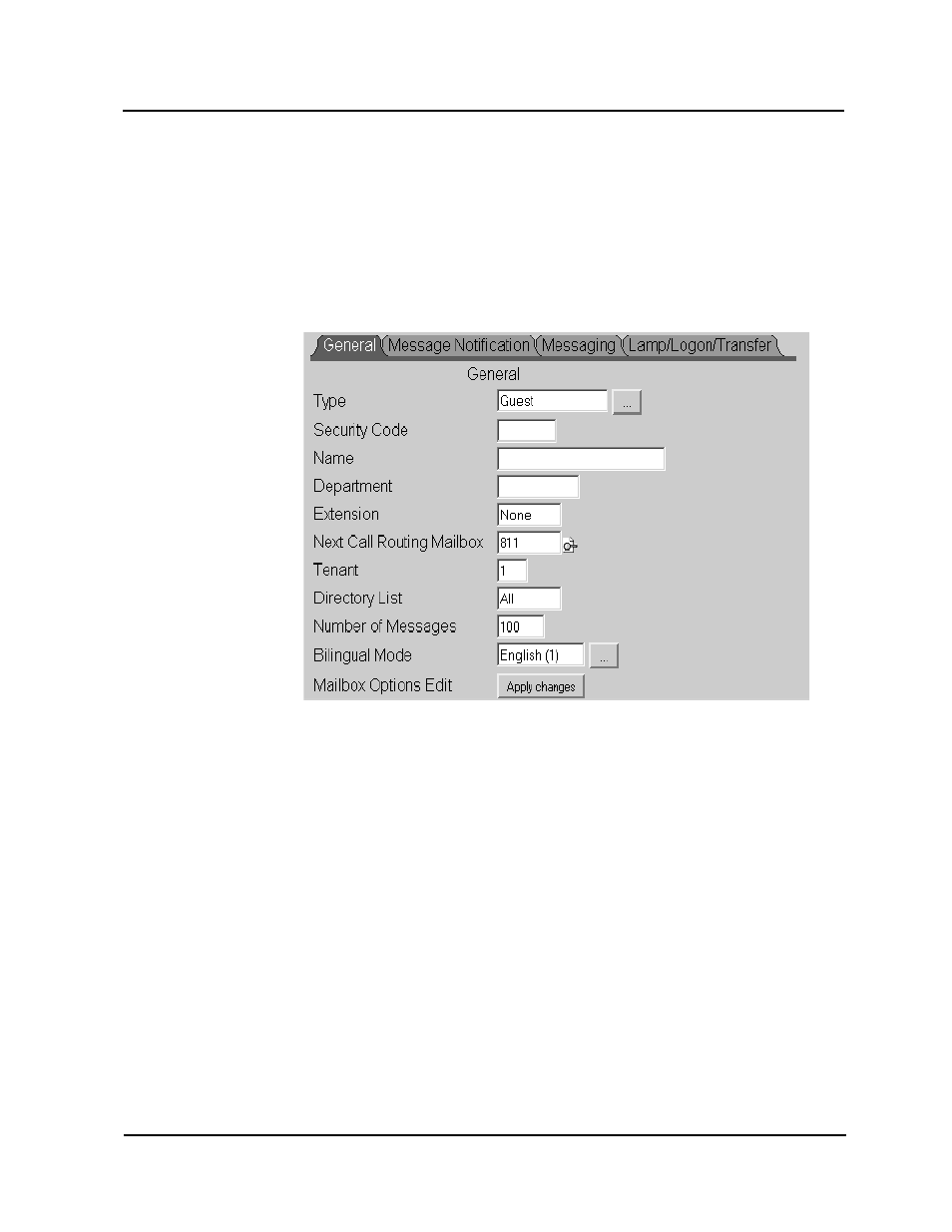 Guest mailbox, Mailboxes | CTL Lx-Lite VoiceSupport User Manual | Page 54 / 198