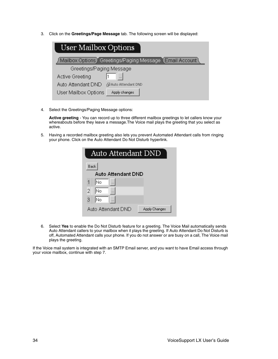 CTL LX VoiceSupport User Manual | Page 36 / 40