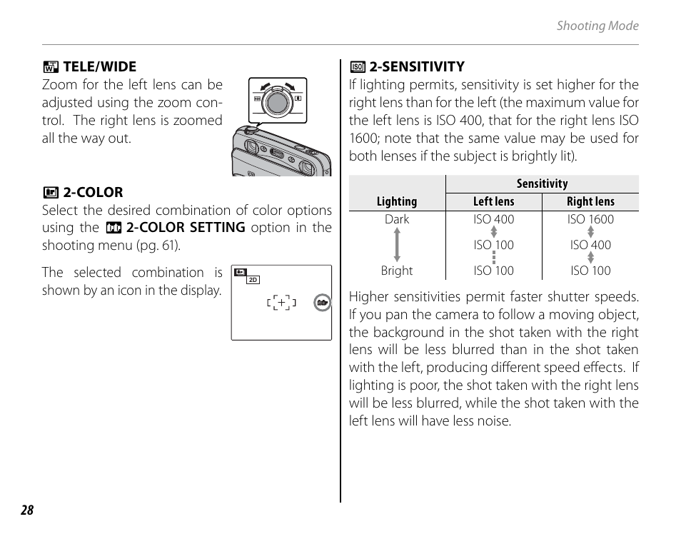 Cyclopital3D FujiPix Real 3D W3 Camera User Manual | Page 44 / 124
