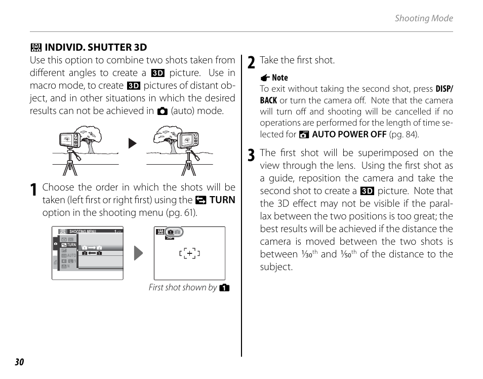 Cyclopital3D FujiPix Real 3D W3 Camera User Manual | Page 46 / 124